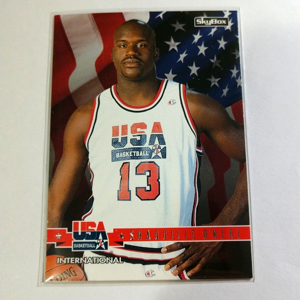 Shaquille O’Neal USA Basketball International Skybox 1994 #67
